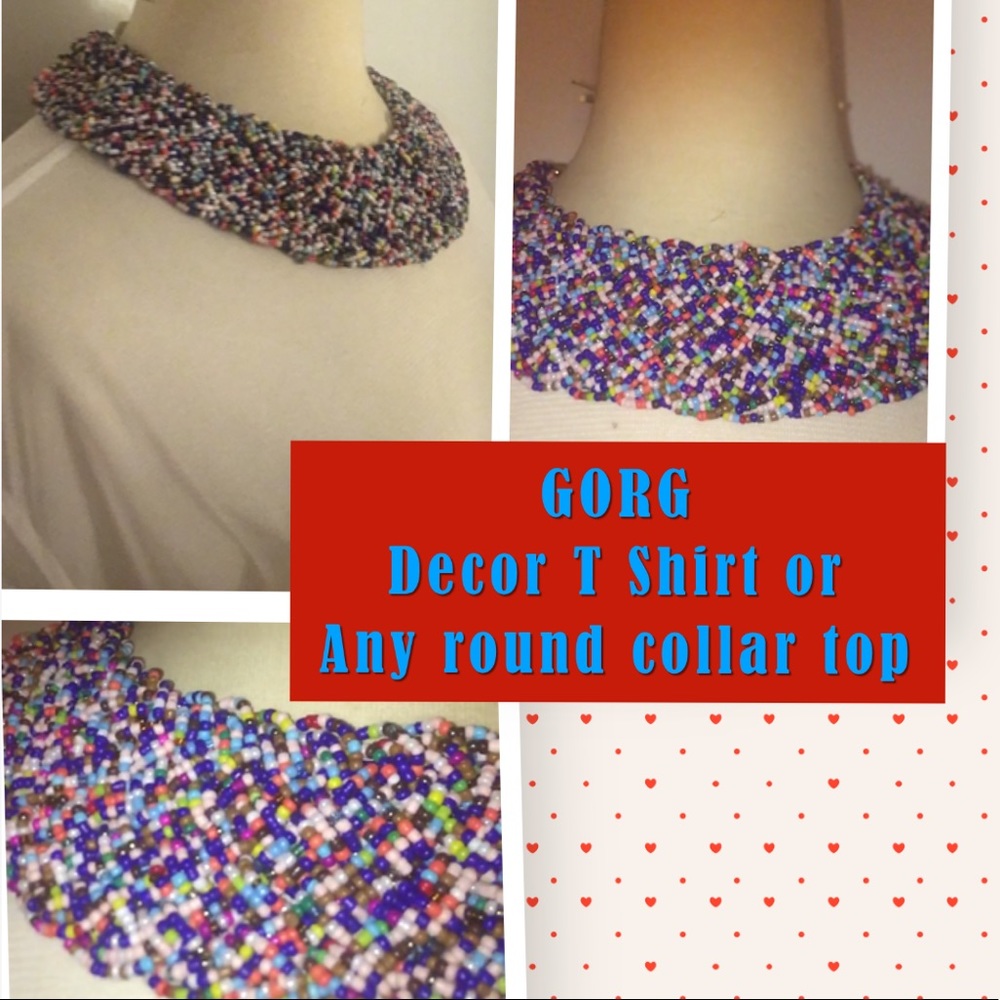 Multi Colored Beaded Necklace with 3” Extension. 🌹Create your collar🌹 - Picture 1 of 5